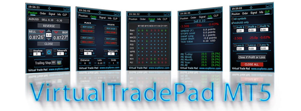Exp5-VirtualTradePad for mt5 v 4 (Contest version) - expert for MetaTrader 5
