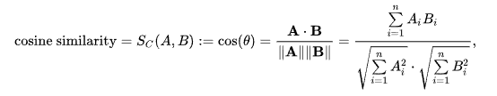 Cosine distance and cosine similarity - library for MetaTrader 5