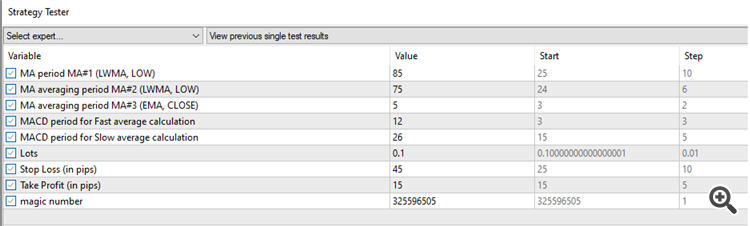 MAMACD - expert for MetaTrader 5