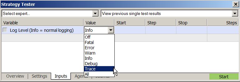 Log4mql(mini) MT5 - library for MetaTrader 5