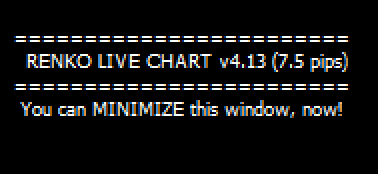 Renko Live Charts v4.13 - expert for MetaTrader 4