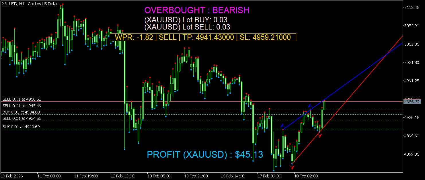 WPR for Overbought and Oversold - indicator for MetaTrader 5