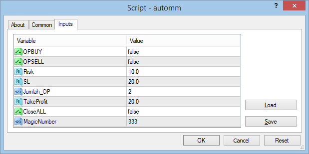 自动 MM - MetaTrader 4 脚本