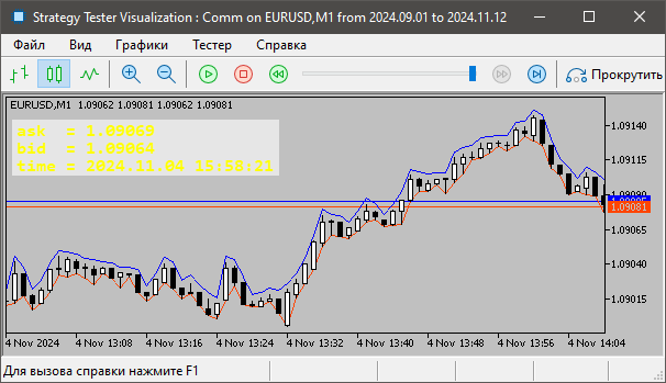 Comment - library for MetaTrader 5