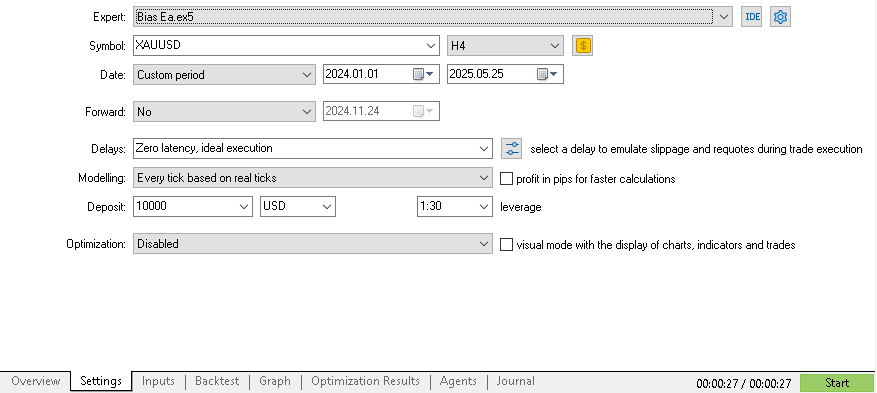 Risk management and bot ict daily bias - expert for MetaTrader 5