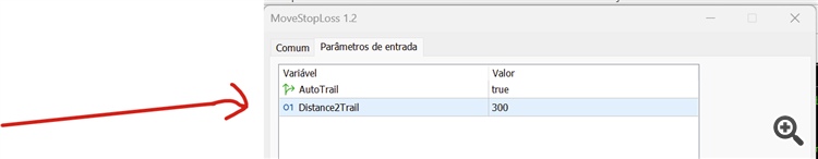 MoveStoploss - expert for MetaTrader 5