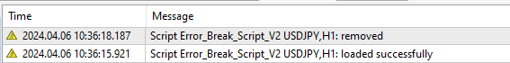 Error_Break_Script_V2  - This script is a general example of using error brake in any strategy - Break on Code Error Sample Strategy - script for MetaTrader 4