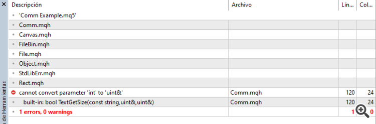 Comment - library for MetaTrader 5