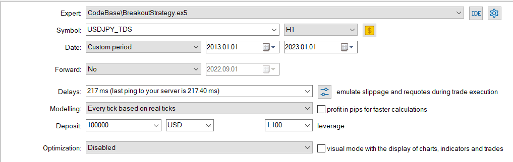 Simple Yet Effective Breakout Strategy - expert for MetaTrader 5