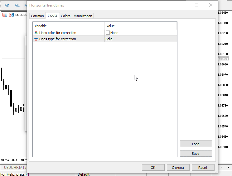 HorizontalTrendLines - indicator for MetaTrader 5