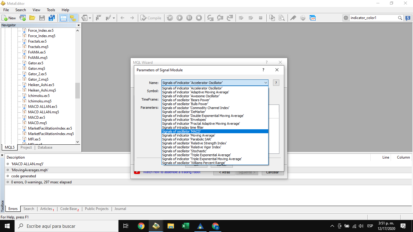 MQL5 Wizard - Trade Signals Based on Crossover of Main and Signal lines of MACD indicator - expert for MetaTrader 5