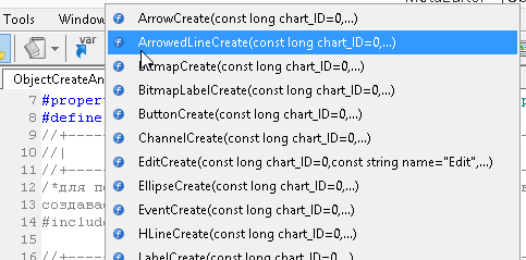 ObjectCreateAndSet - library for MetaTrader 5