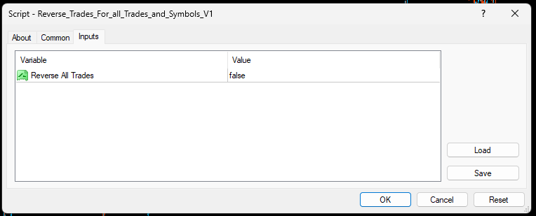 Reverse Trades For All Symbols Script - script for MetaTrader 4