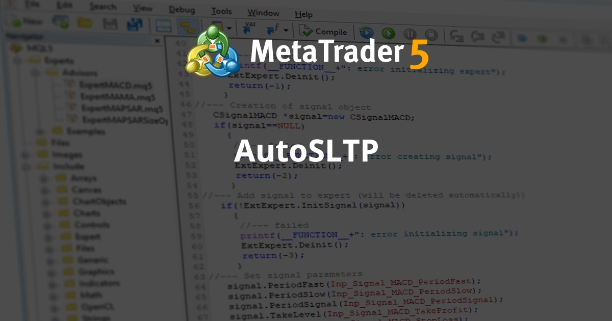 AutoSLTP - MetaTrader 5 专家