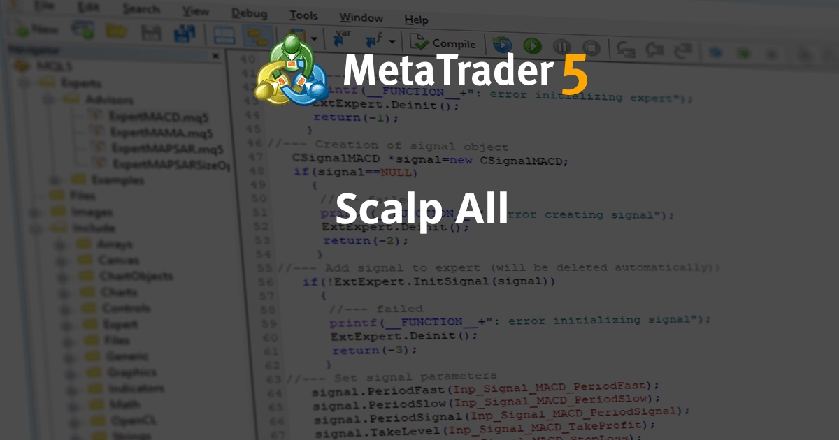 Scalp All - MetaTrader 5 脚本