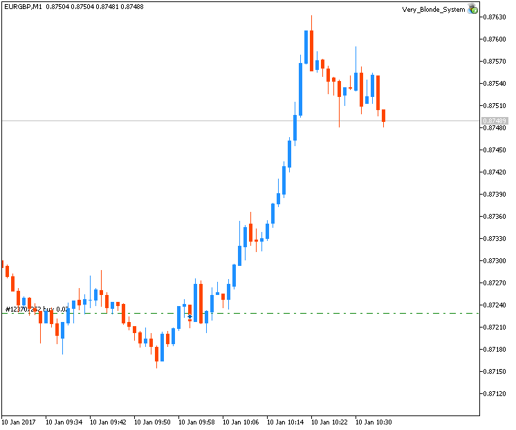 Very Blonde System - expert for MetaTrader 5