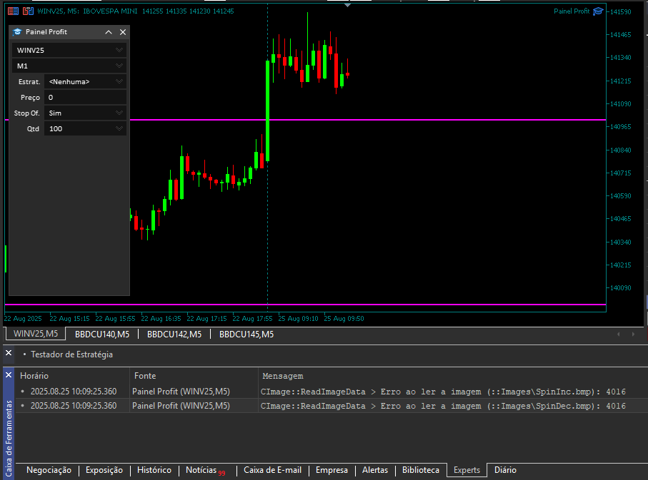 EasyAndFastGUI library for creating graphical interfaces - library for MetaTrader 5