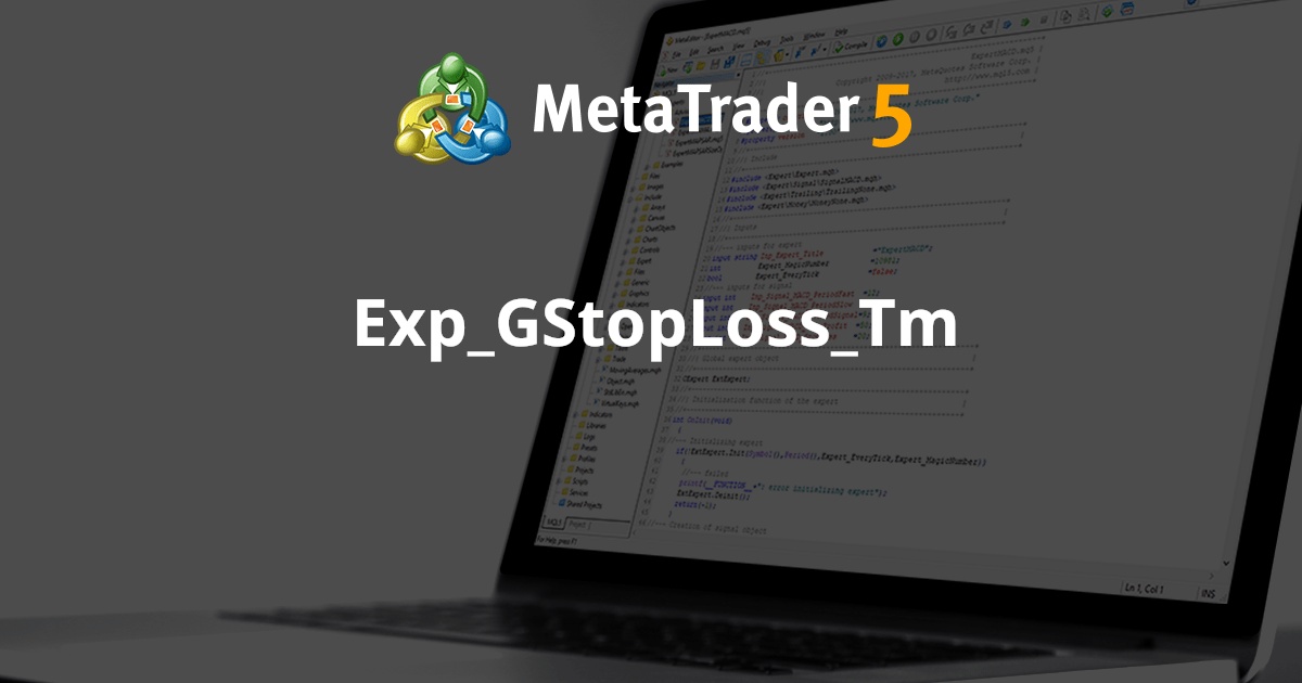 Exp_GStopLoss_Tm - MetaTrader 5 专家
