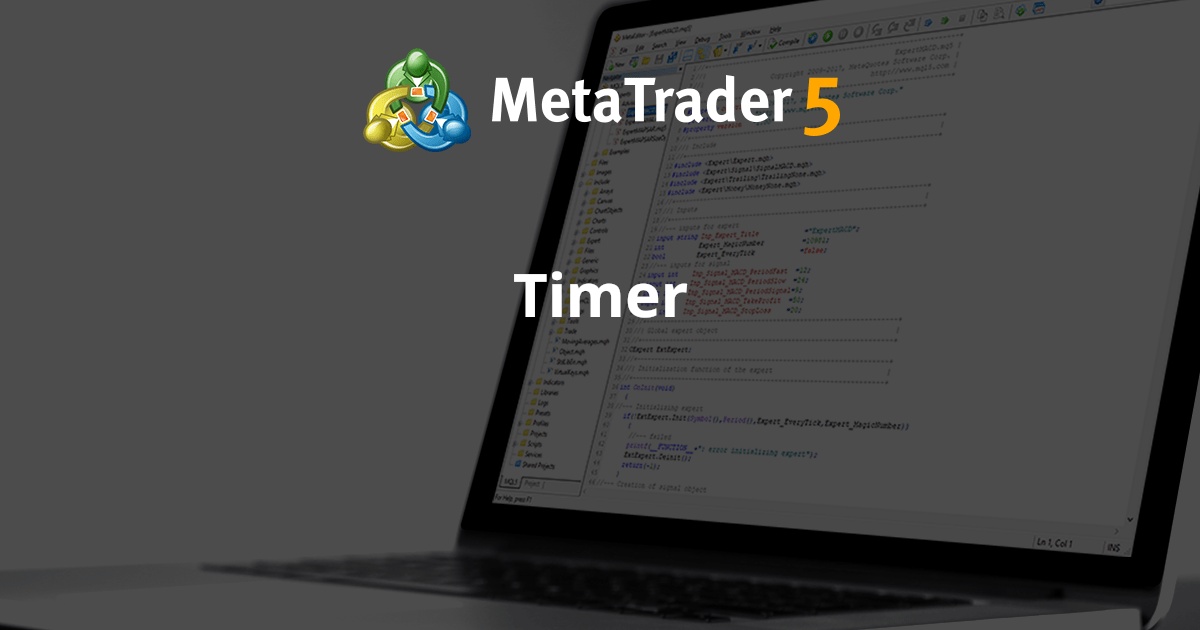 计时器 - MetaTrader 5 库