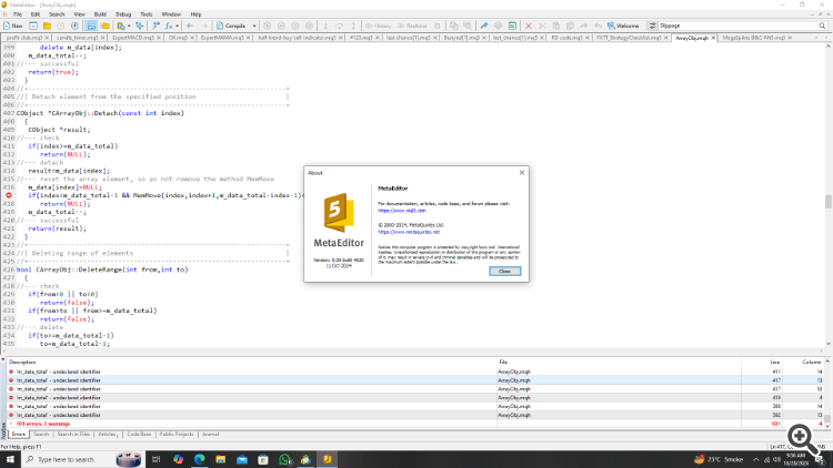 Strategy Checklist - indicator for MetaTrader 5