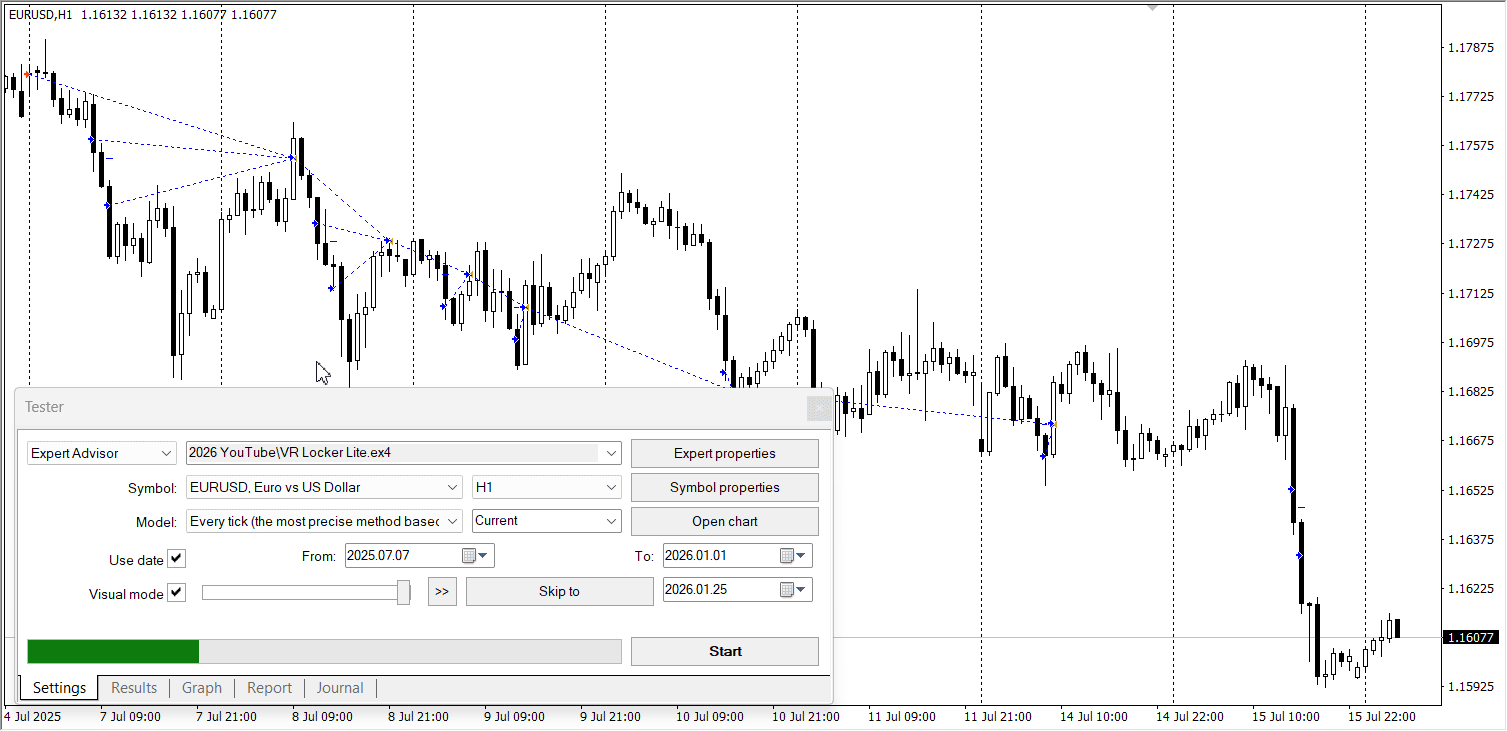 VR Locker Lite - Trading strategy based on a positive lock - expert for MetaTrader 5