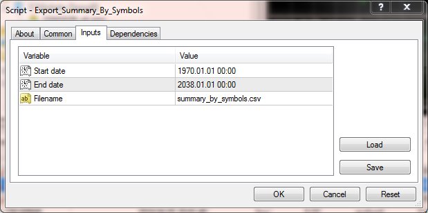 Export Summary Grouped by Symbols (MT4) - script for MetaTrader 4
