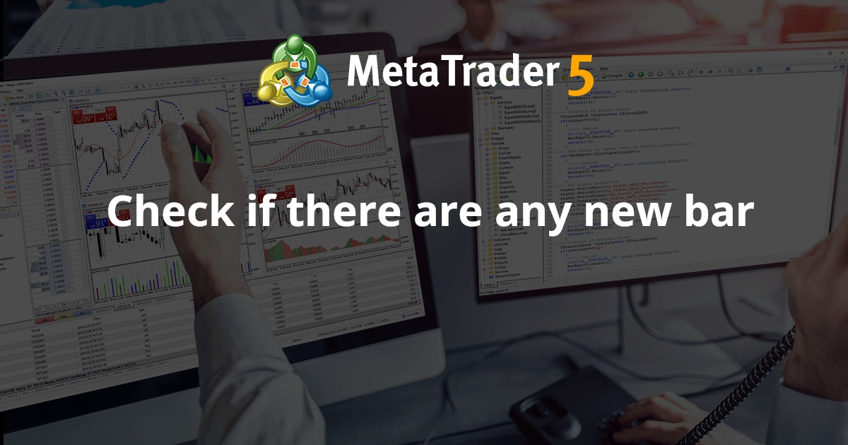 检查是否有任何新的 MetaTrader 5 柱形库