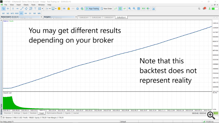 Arbitrage Triangle EURGBP-EURUSD-GBPUSD - expert for MetaTrader 5