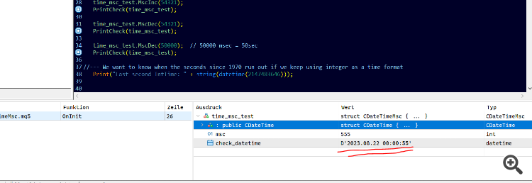 CDatetimeMsc - library for MetaTrader 5