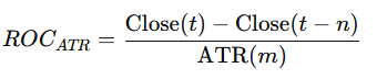 ATR-Adjusted Rate of Change(ROC) - indicator for MetaTrader 4