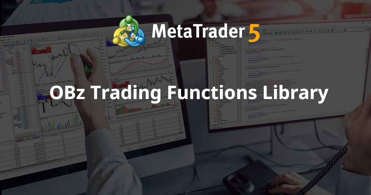 OBz 交易函数库 - MetaTrader 4 的库
