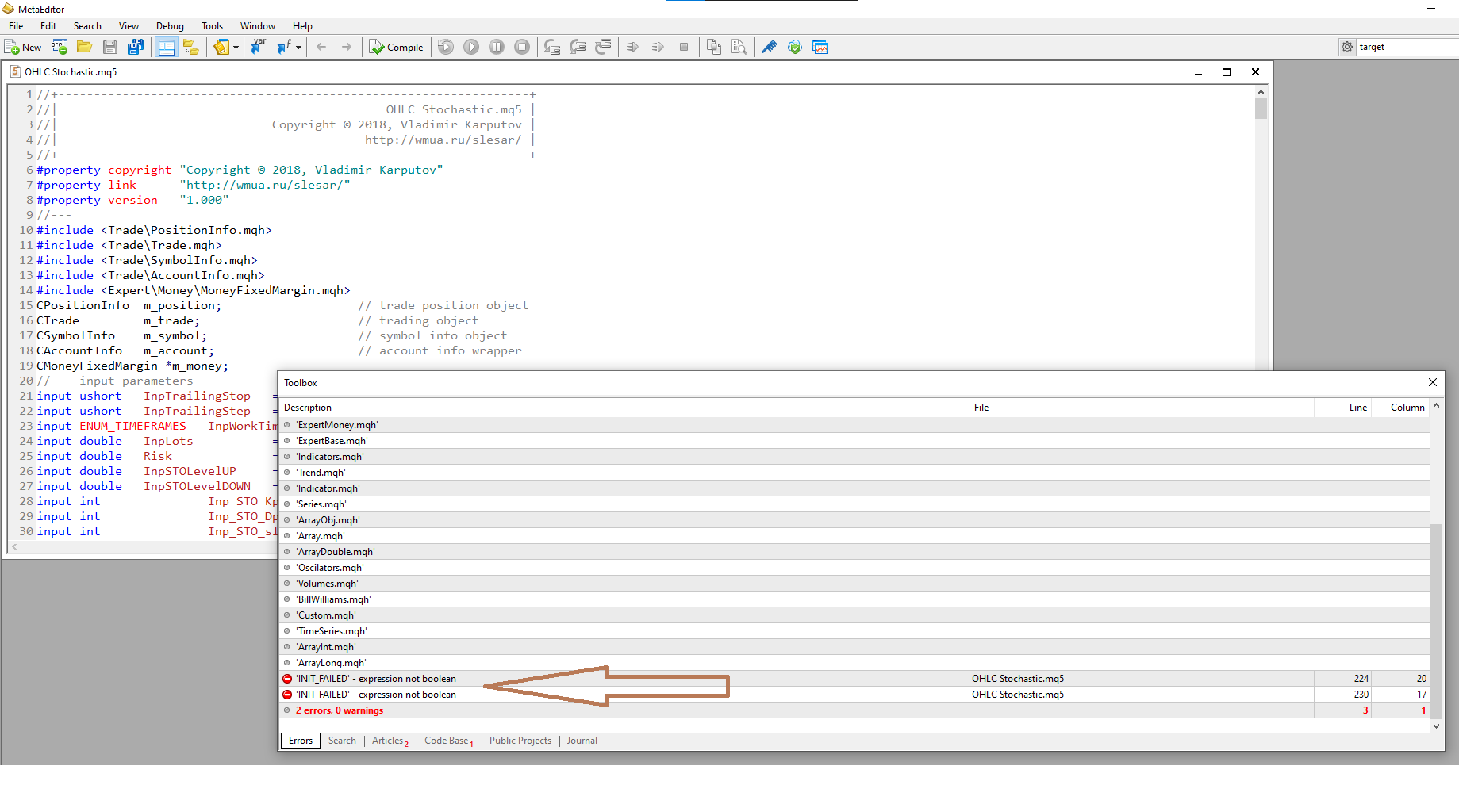 OHLC Stochastic - expert for MetaTrader 5