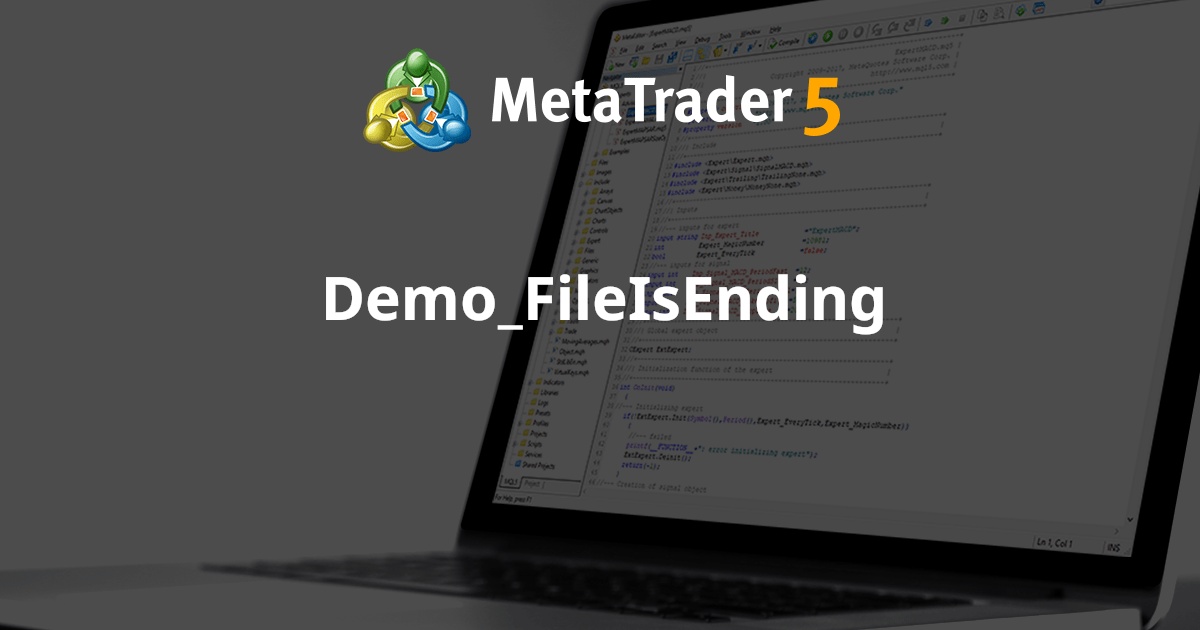 Demo_FileIsEnding - MetaTrader 5 脚本