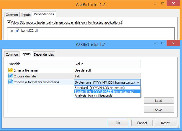 Ask Bid Ticks - expert for MetaTrader 5