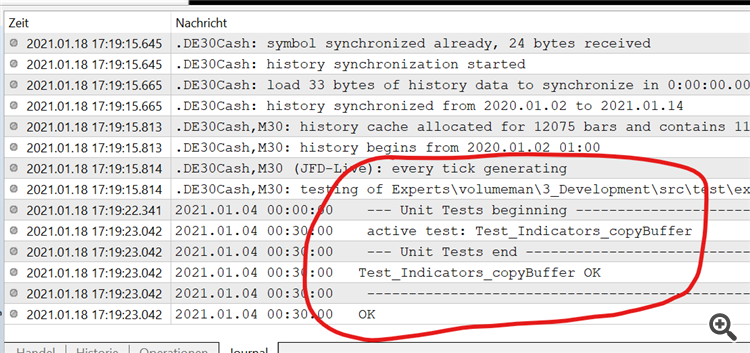 MQLUnit - Tiny Unit Tests Framework For Complex Expert Advisors - script for MetaTrader 5