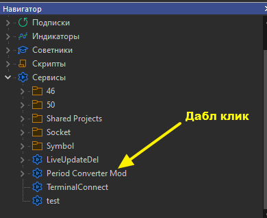 Period Converter Mod - service for MetaTrader 5