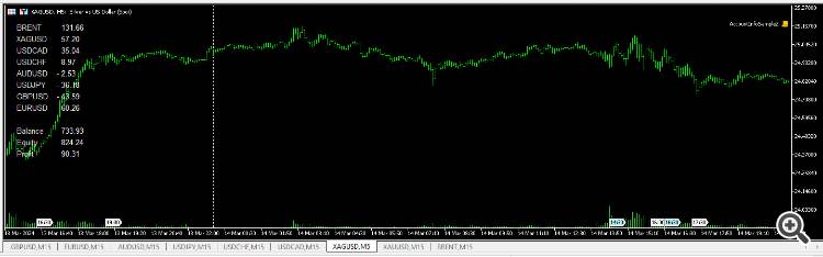 Positions Summary Info byPairs - script for MetaTrader 5
