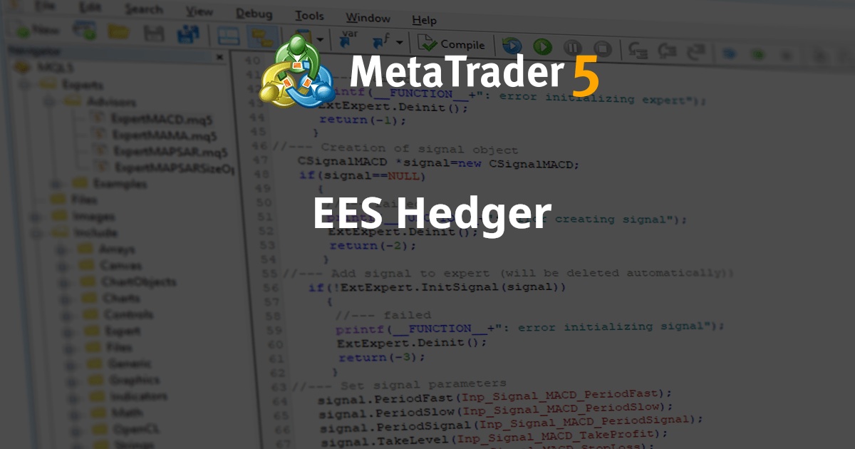 EES Hedger - MetaTrader 5 专家