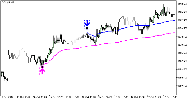 VWAP Custom Position - indicator for MetaTrader 5