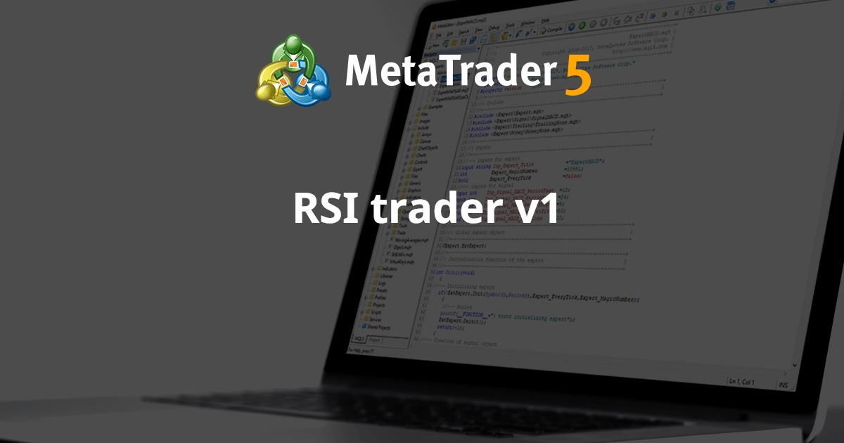 RSI Trader v1 - MetaTrader 4 专家