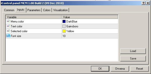 "MCM Control Panel" for Multicurrency Expert Advisors and Indicators - expert for MetaTrader 5