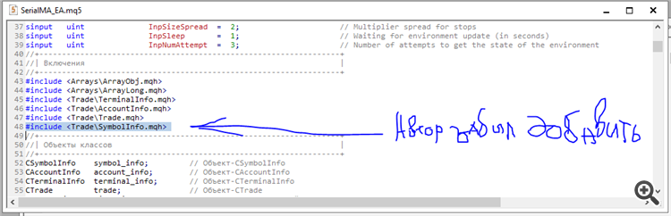 SerialMA_EA - expert for MetaTrader 5