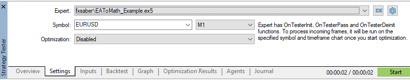 EAToMath - library for MetaTrader 5