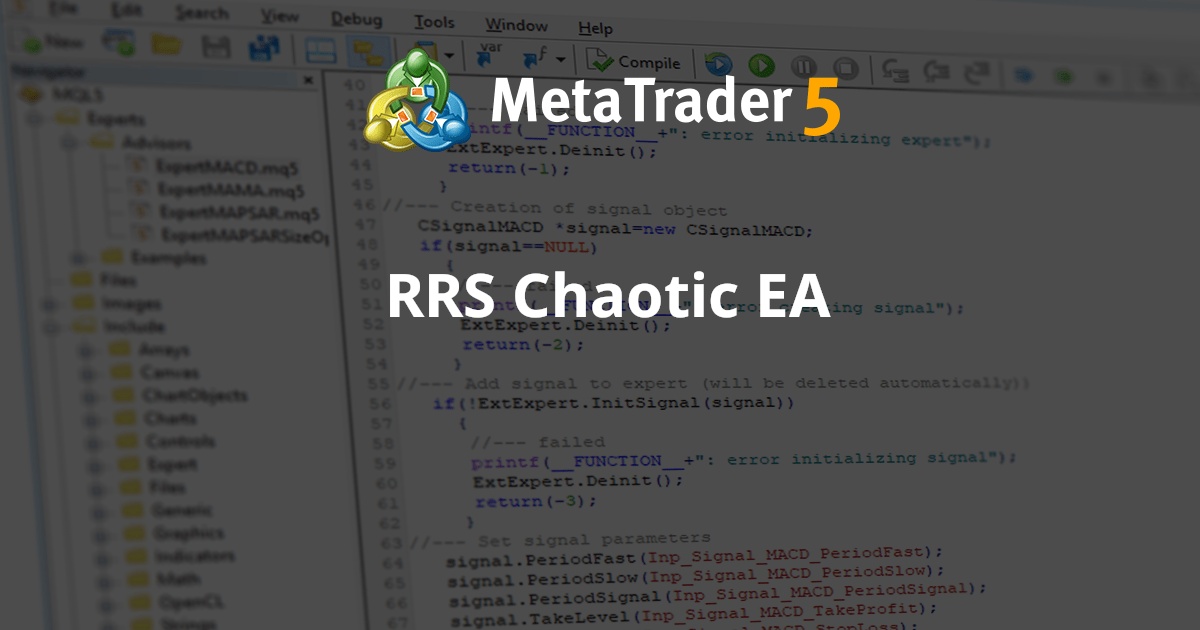 RRS 混沌 EA - MetaTrader 4 专家