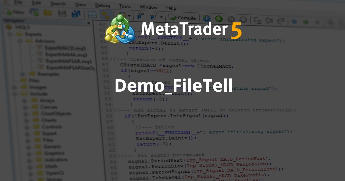 Demo_FileTell - MetaTrader 5 脚本