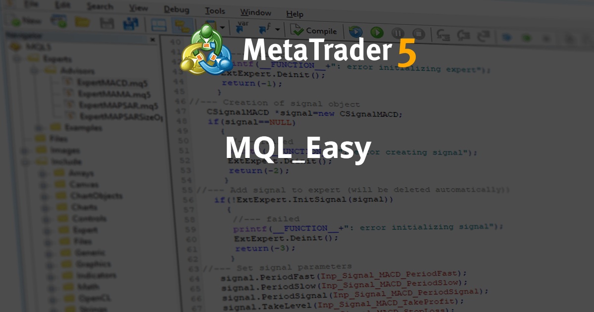 MQL_Easy - MetaTrader 5 库