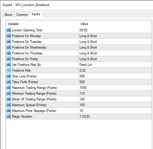 V1N1 LONNY MT4 - expert for MetaTrader 4