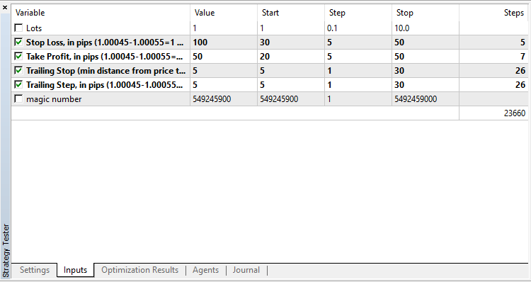 Doubler - MetaTrader 5 专家