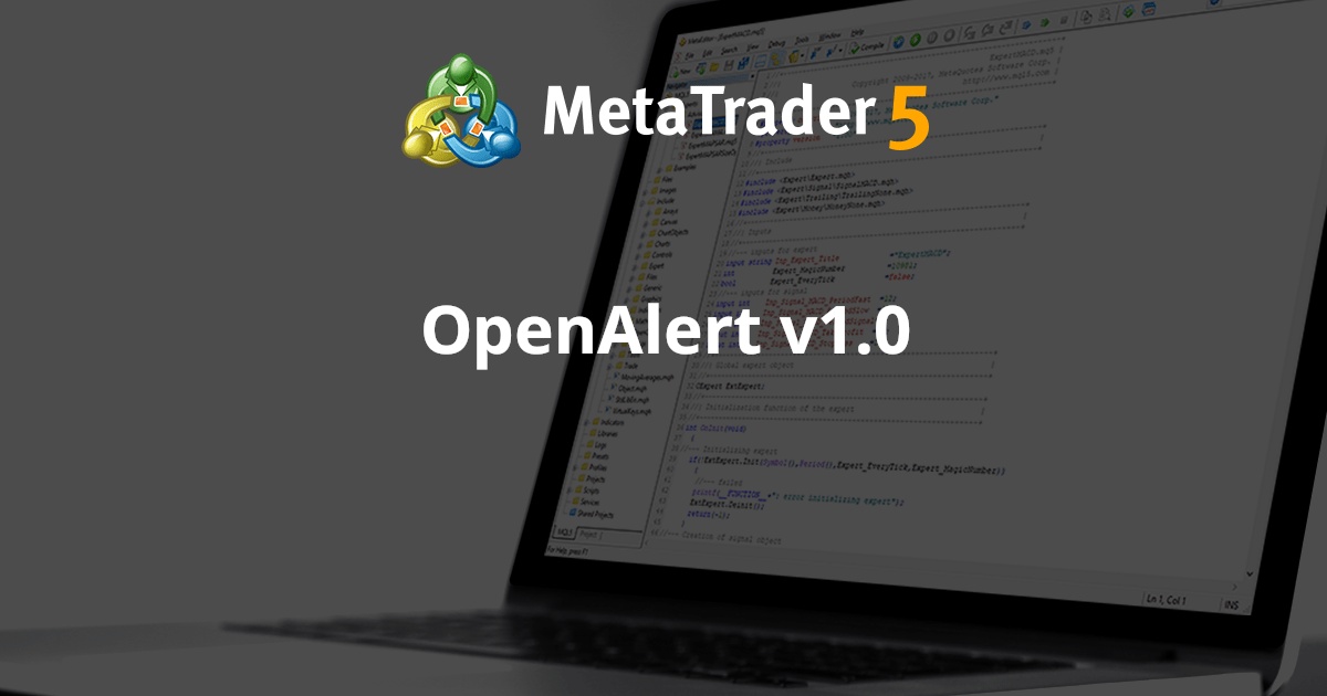 OpenAlert v1.0 - MetaTrader 4 脚本