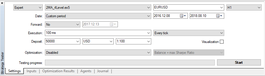 2MA_4Level - expert for MetaTrader 5